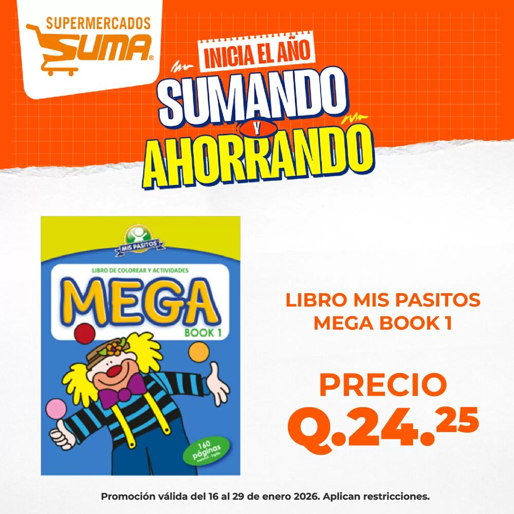 Folleto promocional de Suma Supermercados válido desde el 16/01/2026 - Página 2.