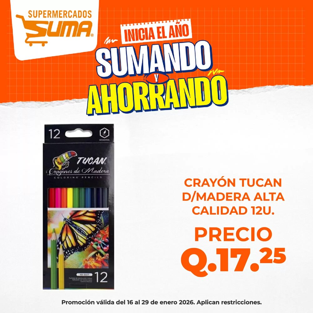 Folleto promocional de Suma Supermercados válido desde el 16/01/2026 - Página 3.