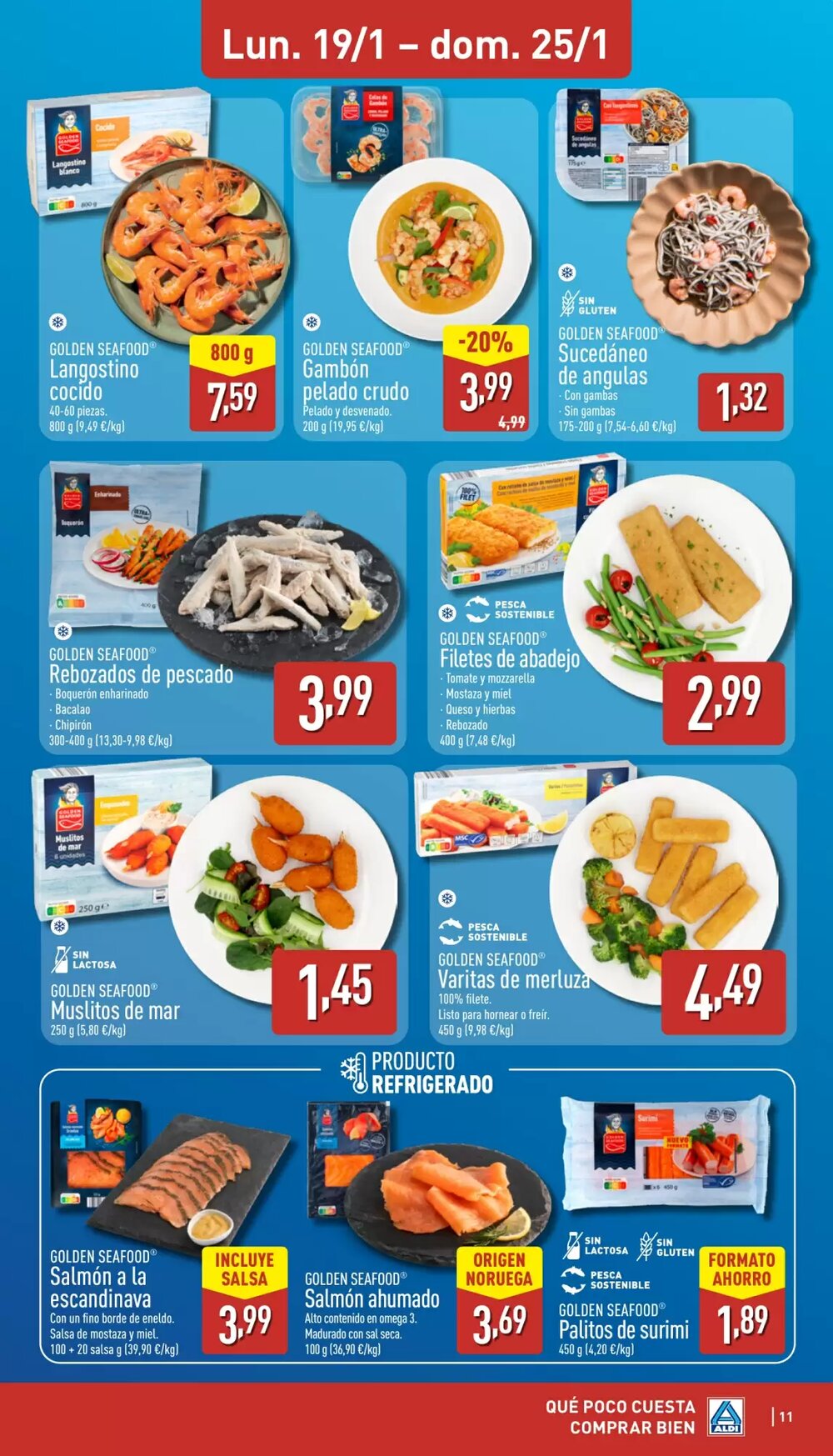 Folleto promocional de ALDI válido desde el 19/01/2026 - Página 11.
