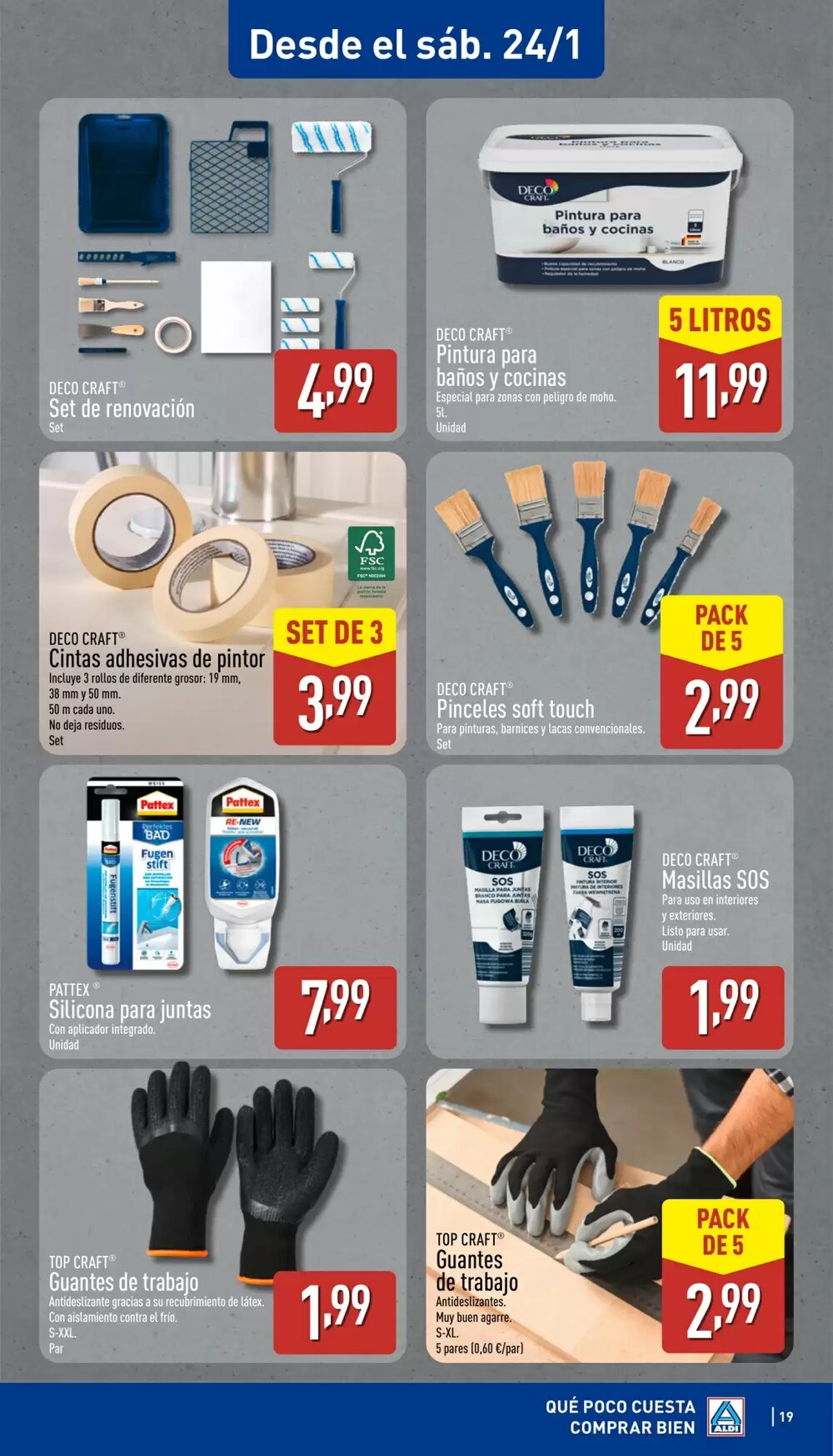 Folleto promocional de ALDI válido desde el 19/01/2026 - Página 19.