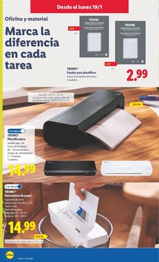 Folleto promocional de Lidl válido desde el 19/01/2026 - Página 10.