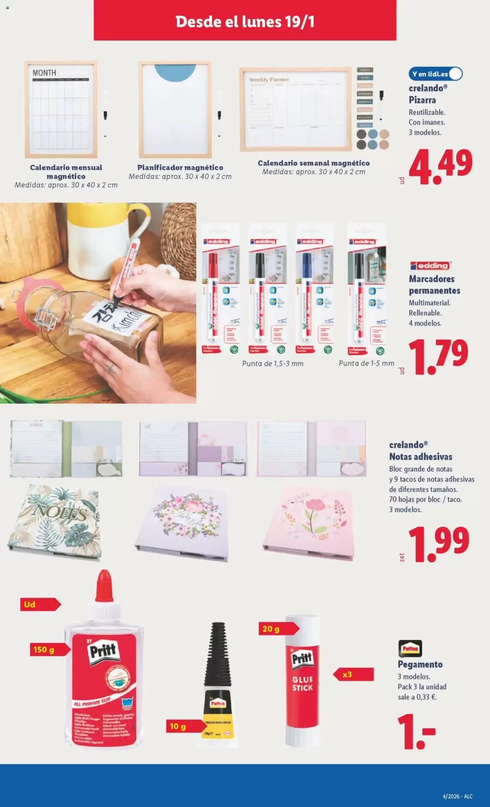 Folleto promocional de Lidl válido desde el 19/01/2026 - Página 17.