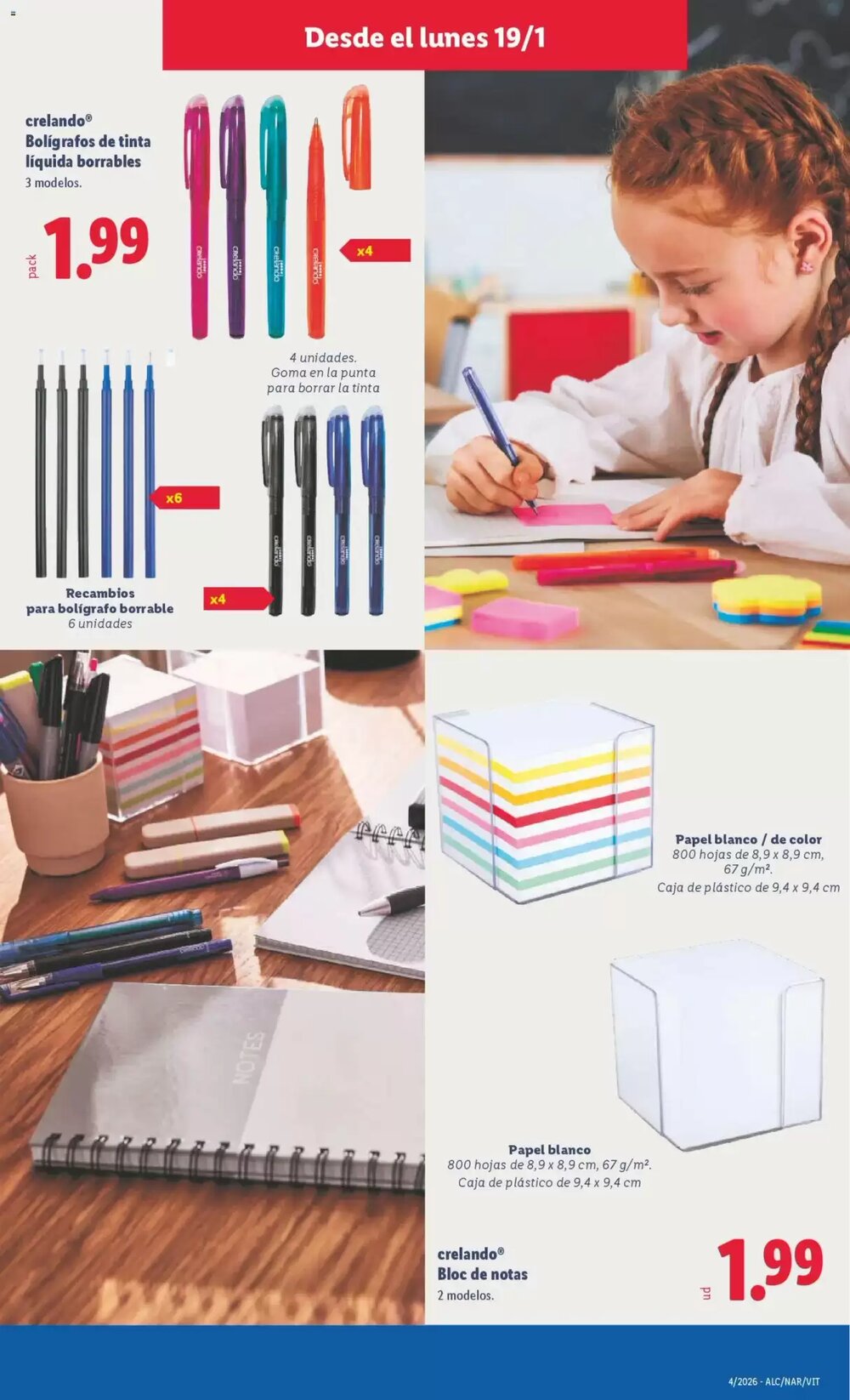 Folleto promocional de Lidl válido desde el 19/01/2026 - Página 19.