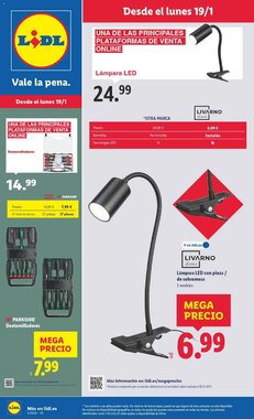 Folleto promocional de Lidl válido desde el 19/01/2026