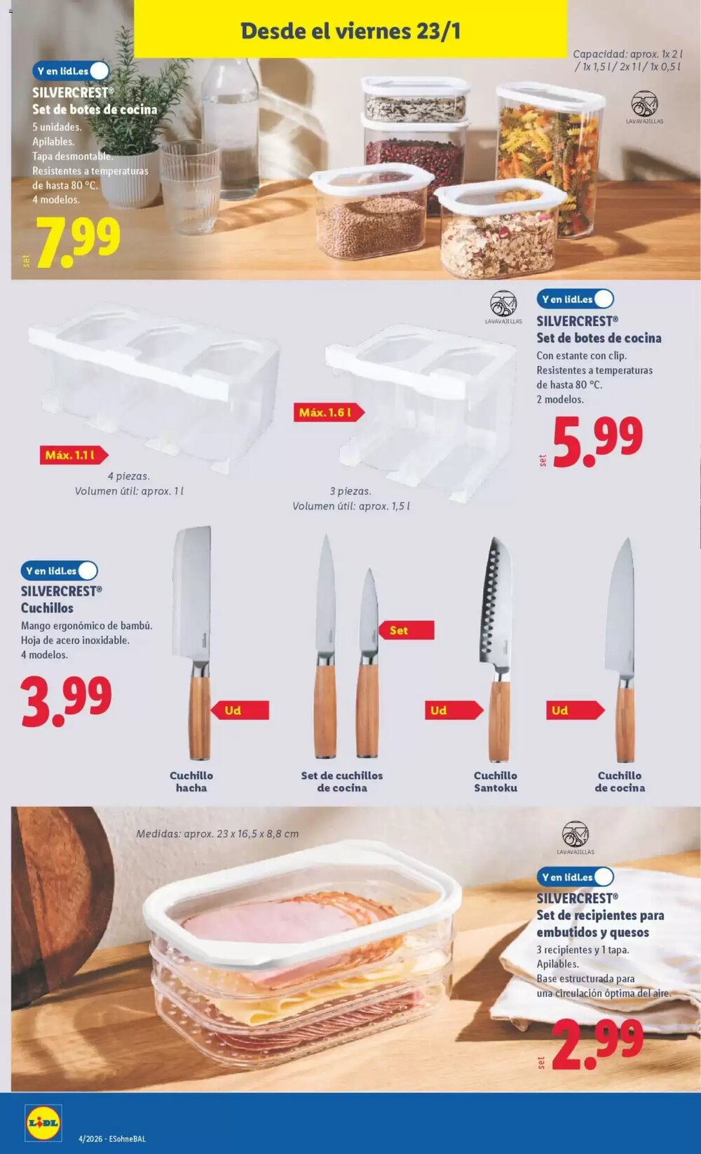 Folleto promocional de Lidl válido desde el 19/01/2026 - Página 28.