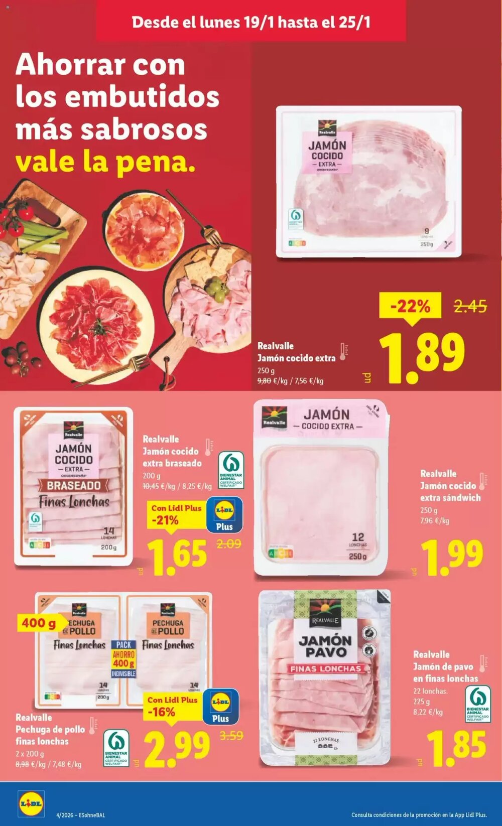 Folleto promocional de Lidl válido desde el 19/01/2026 - Página 10.