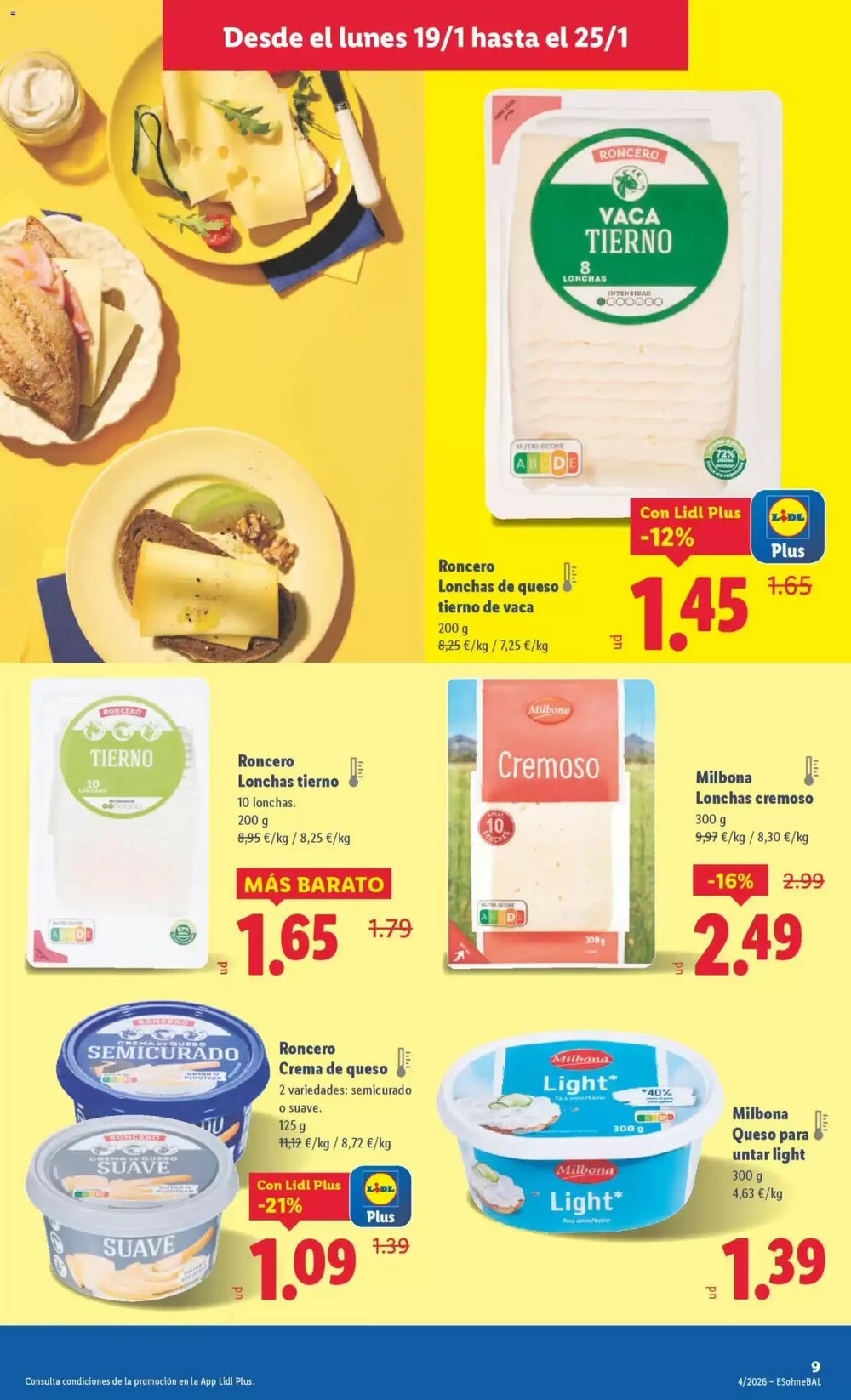 Folleto promocional de Lidl válido desde el 19/01/2026 - Página 11.