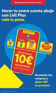 Folleto promocional de Lidl válido desde el 19/01/2026 - Página 13.