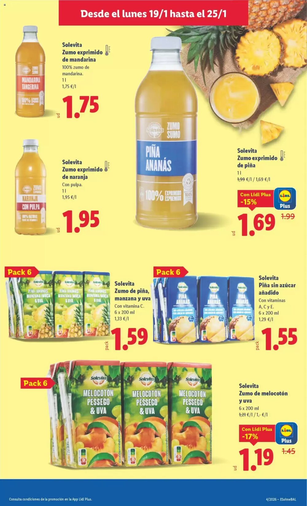 Folleto promocional de Lidl válido desde el 19/01/2026 - Página 17.