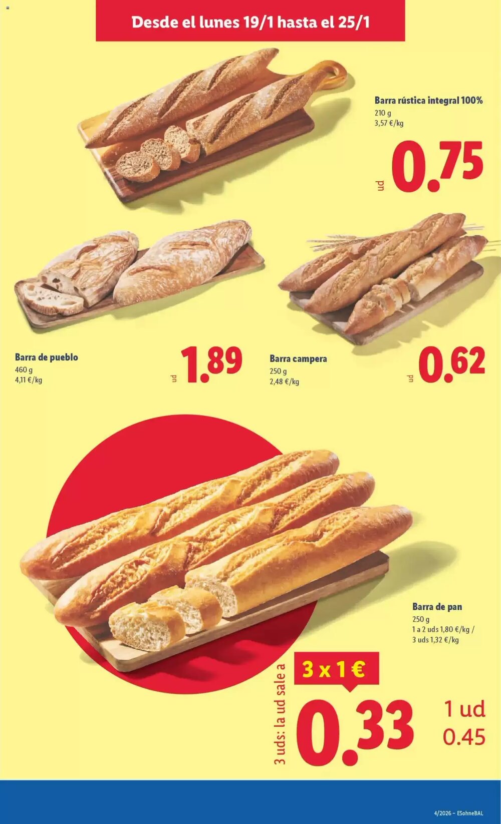 Folleto promocional de Lidl válido desde el 19/01/2026 - Página 19.