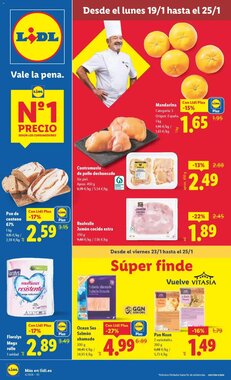 Folleto promocional de Lidl válido desde el 19/01/2026