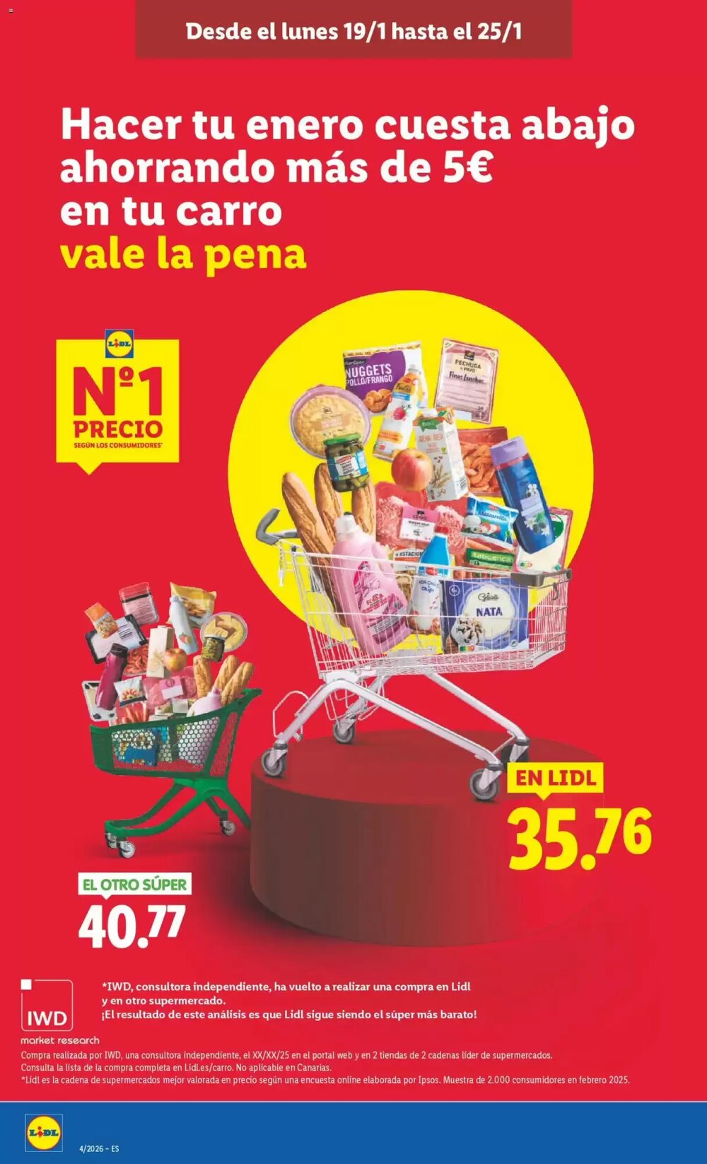 Folleto promocional de Lidl válido desde el 19/01/2026 - Página 2.