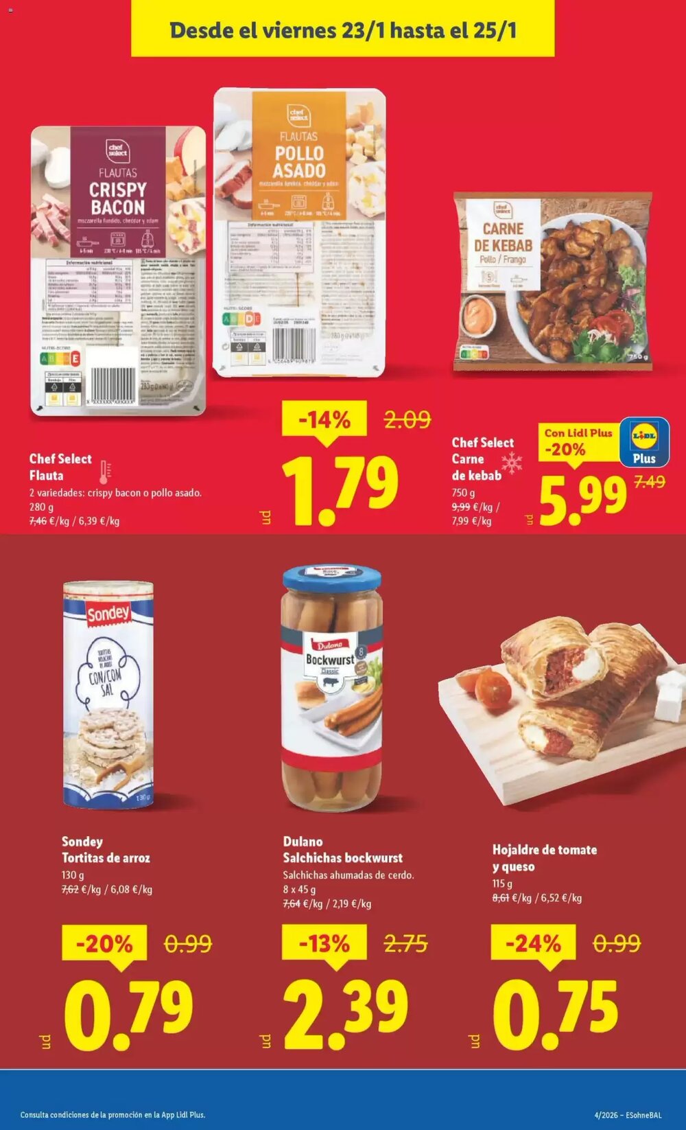 Folleto promocional de Lidl válido desde el 19/01/2026 - Página 27.