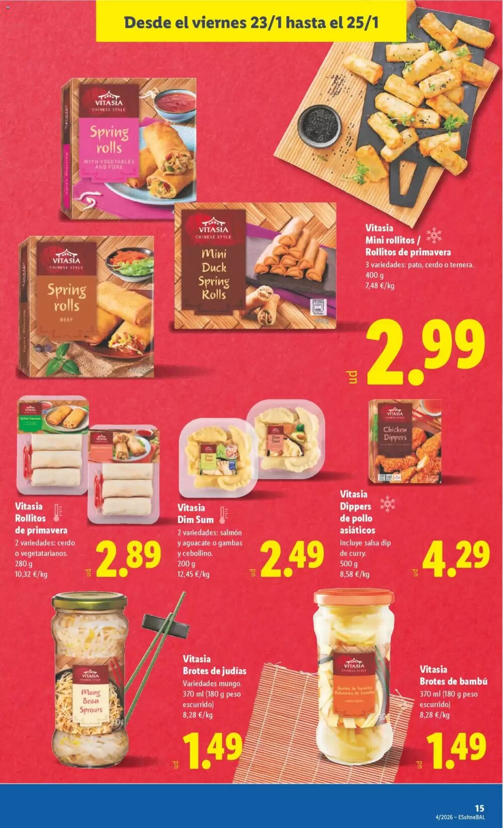 Folleto promocional de Lidl válido desde el 19/01/2026 - Página 29.