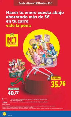 Folleto promocional de Lidl válido desde el 19/01/2026 - Página 2.