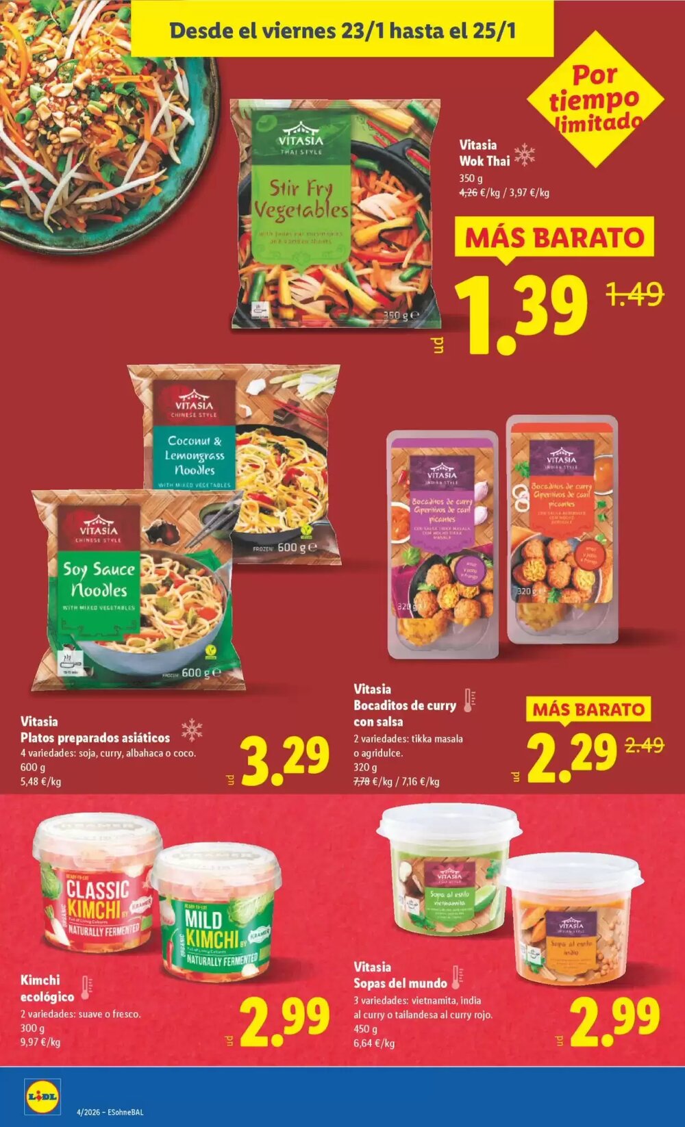 Folleto promocional de Lidl válido desde el 19/01/2026 - Página 32.
