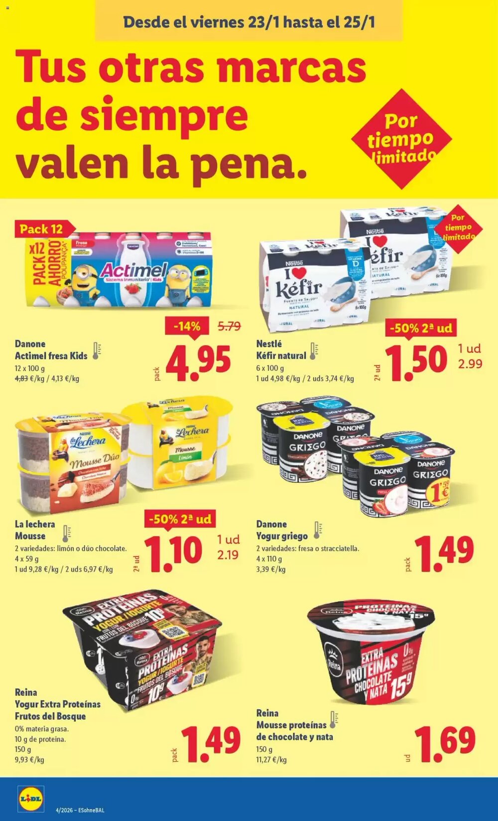 Folleto promocional de Lidl válido desde el 19/01/2026 - Página 38.