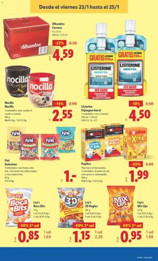 Folleto promocional de Lidl válido desde el 19/01/2026 - Página 39.