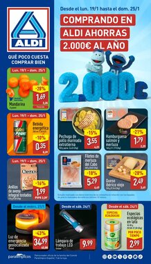 Folleto promocional de ALDI válido desde el 19/01/2026