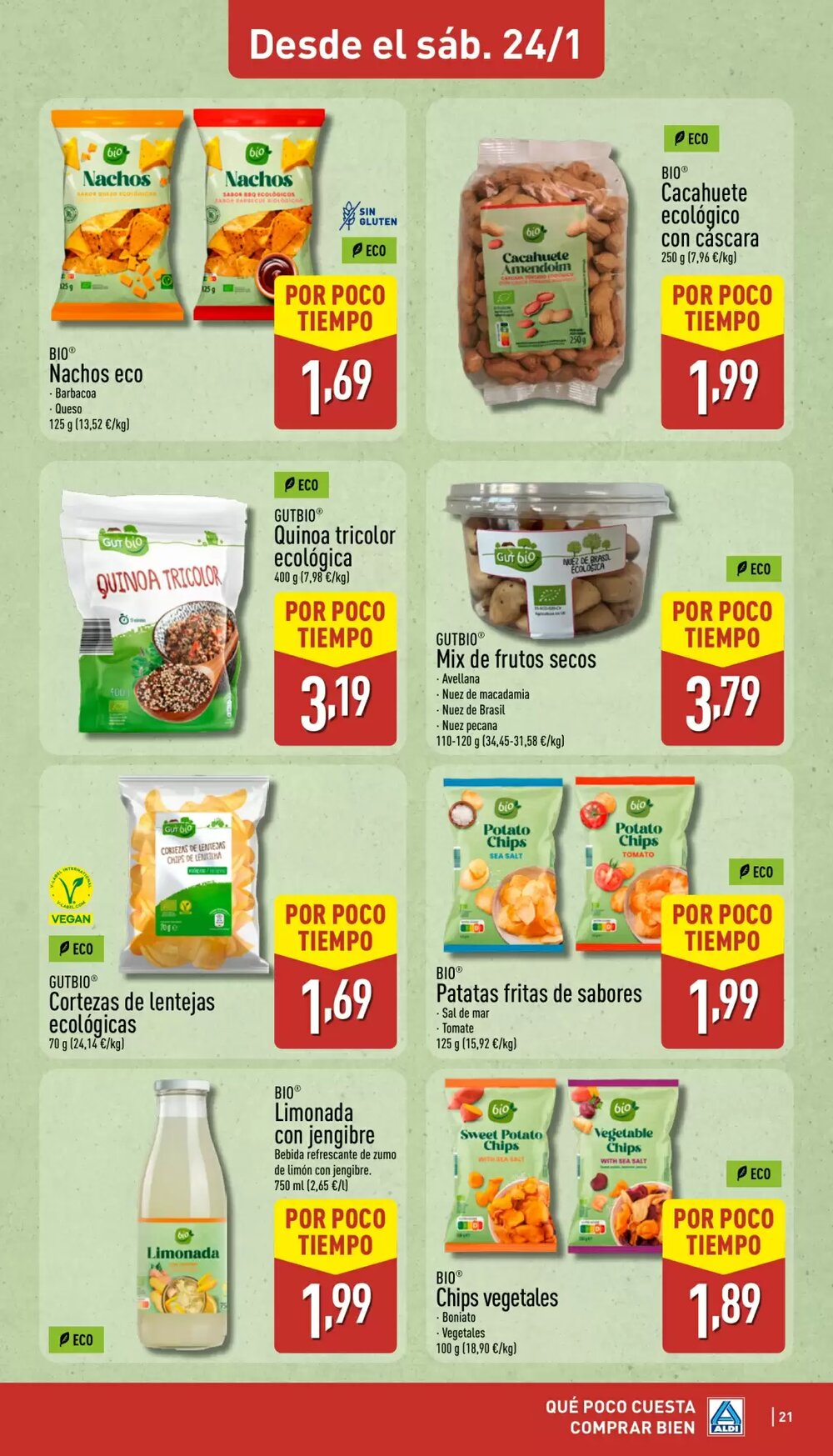 Folleto promocional de ALDI válido desde el 19/01/2026 - Página 21.