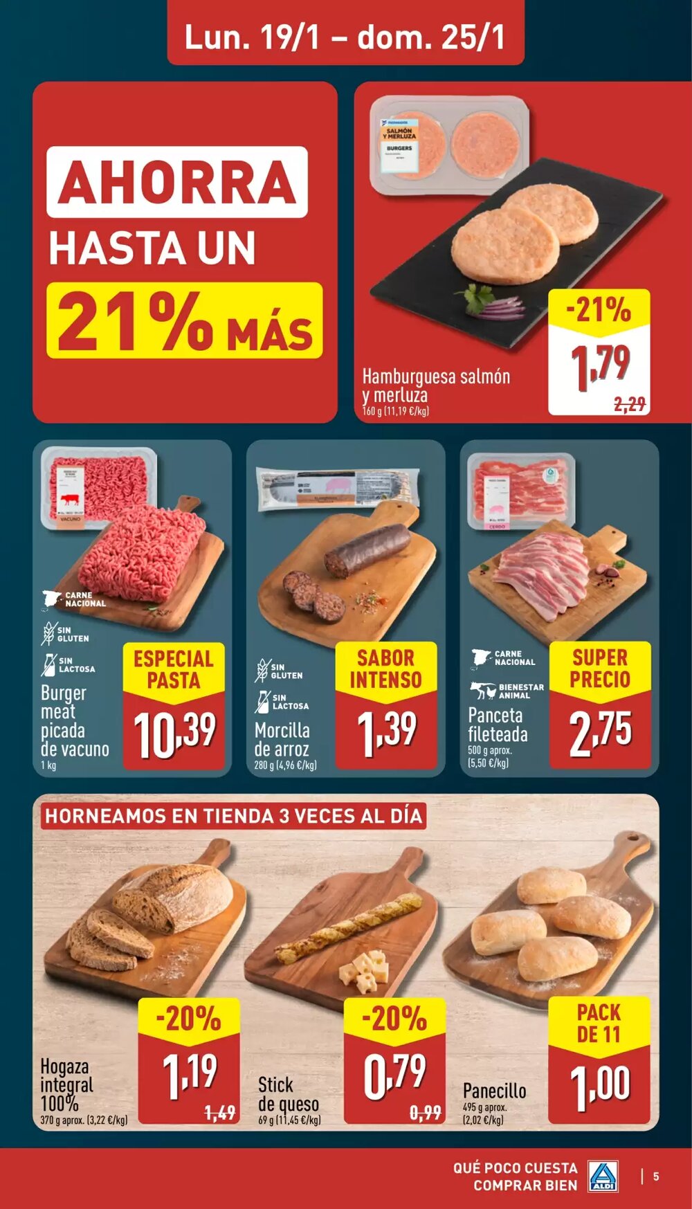 Folleto promocional de ALDI válido desde el 19/01/2026 - Página 5.