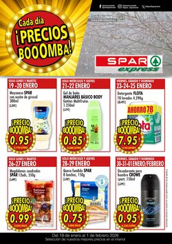 Folleto promocional de Spar válido desde el 19/01/2026 - Página 1.