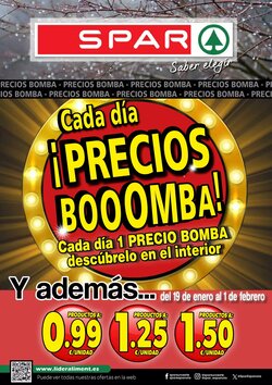 Folleto promocional de Spar válido desde el 19/01/2026 - Página 1.
