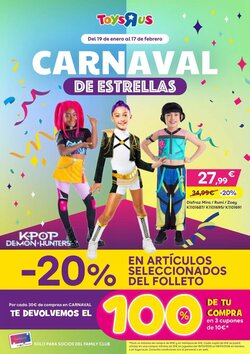 Folleto promocional de ToysRus válido desde el 19/01/2026