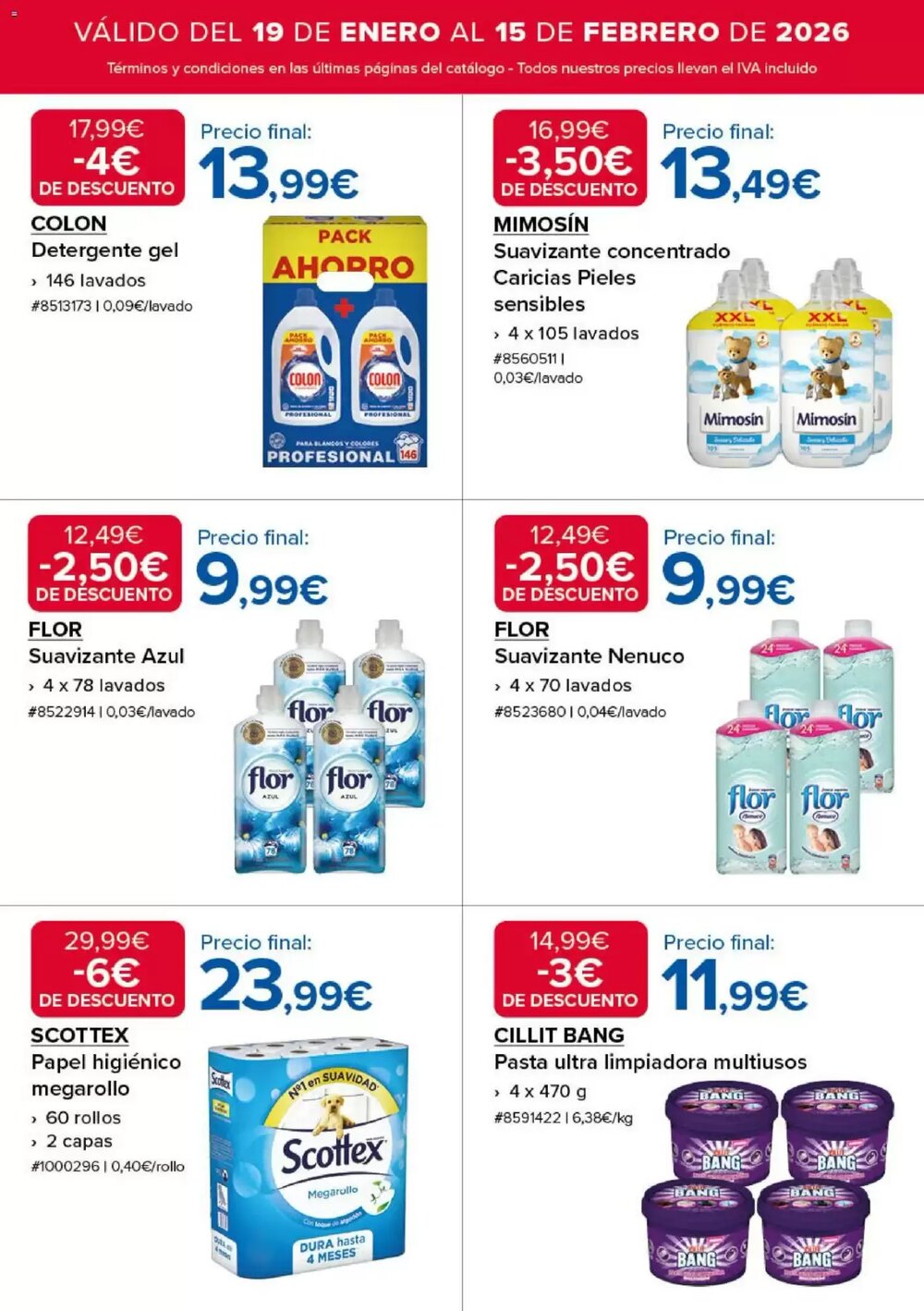 Folleto promocional de Costco válido desde el 19/01/2026 - Página 10.