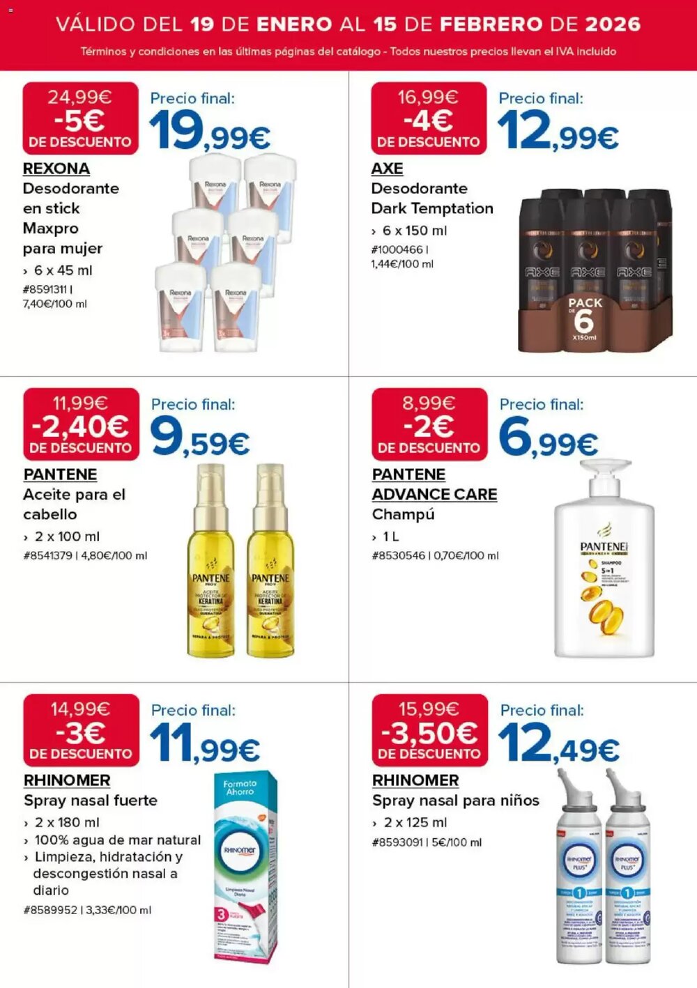 Folleto promocional de Costco válido desde el 19/01/2026 - Página 12.