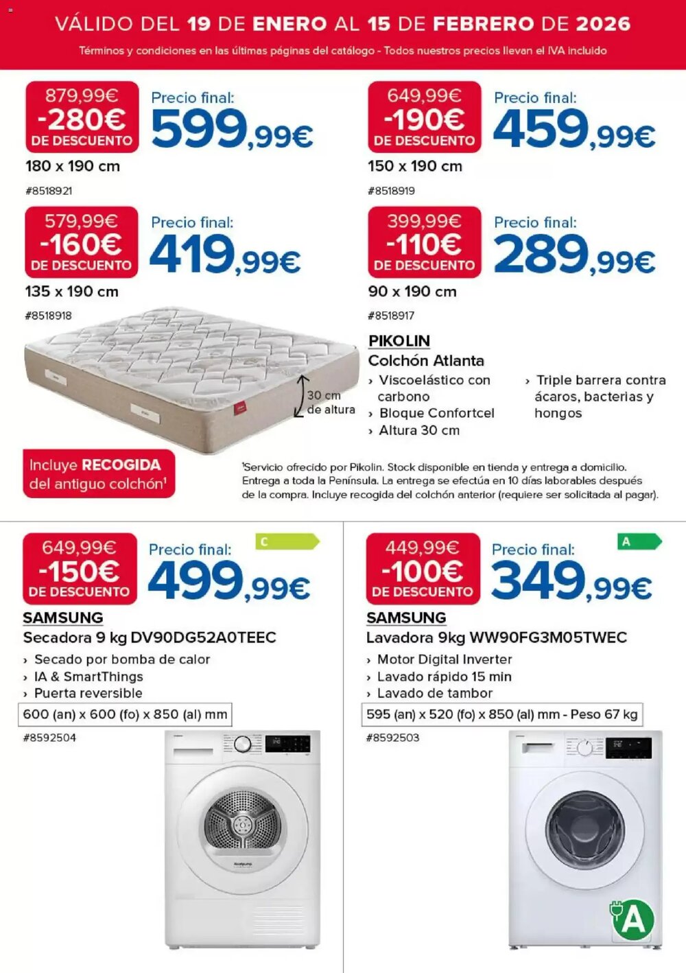 Folleto promocional de Costco válido desde el 19/01/2026 - Página 15.