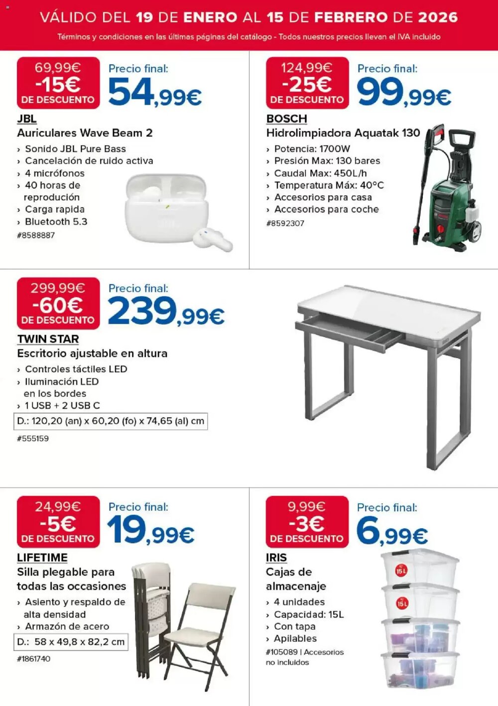 Folleto promocional de Costco válido desde el 19/01/2026 - Página 17.