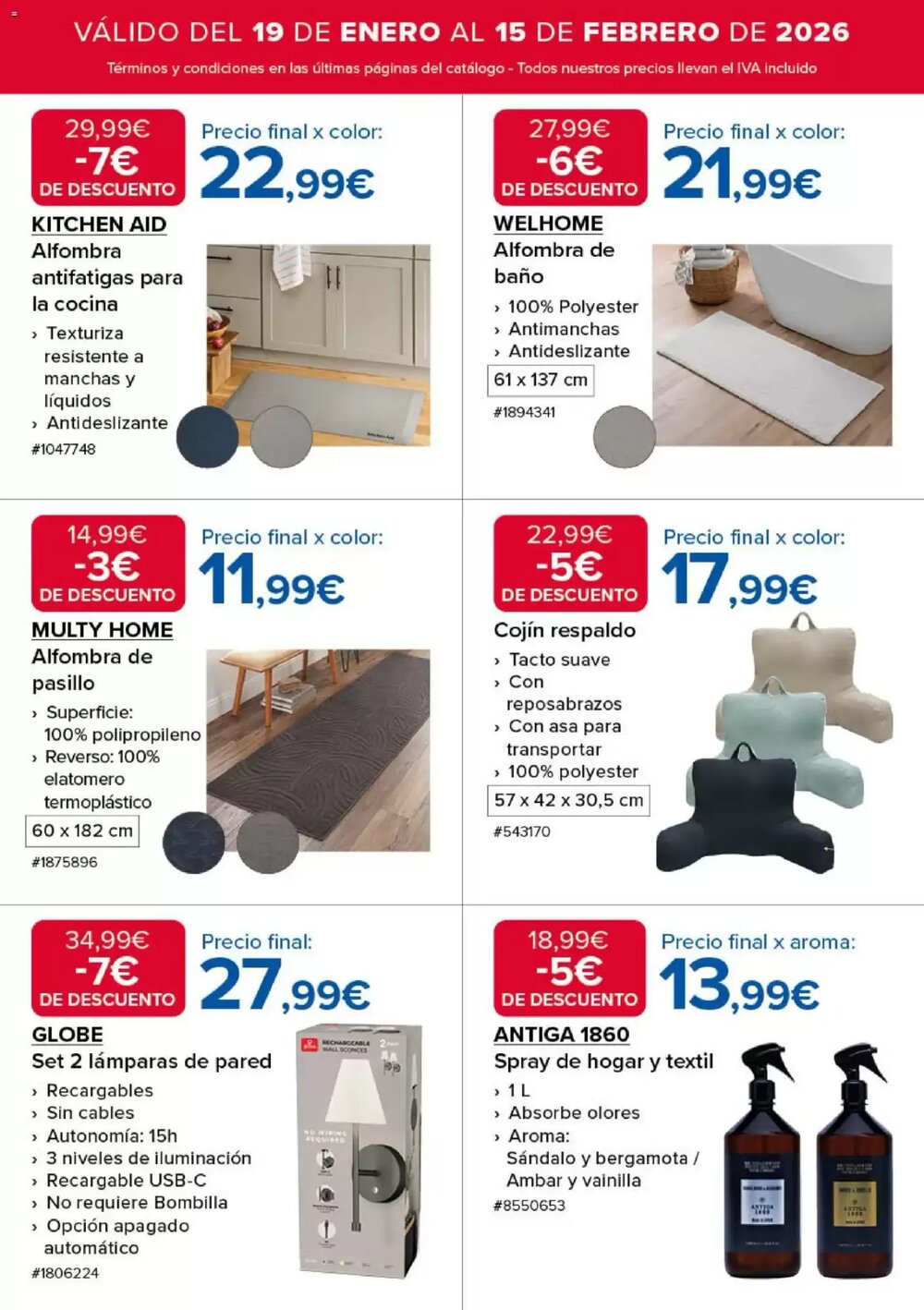 Folleto promocional de Costco válido desde el 19/01/2026 - Página 18.