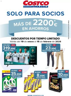 Folleto promocional de Costco válido desde el 19/01/2026 - Página 1.