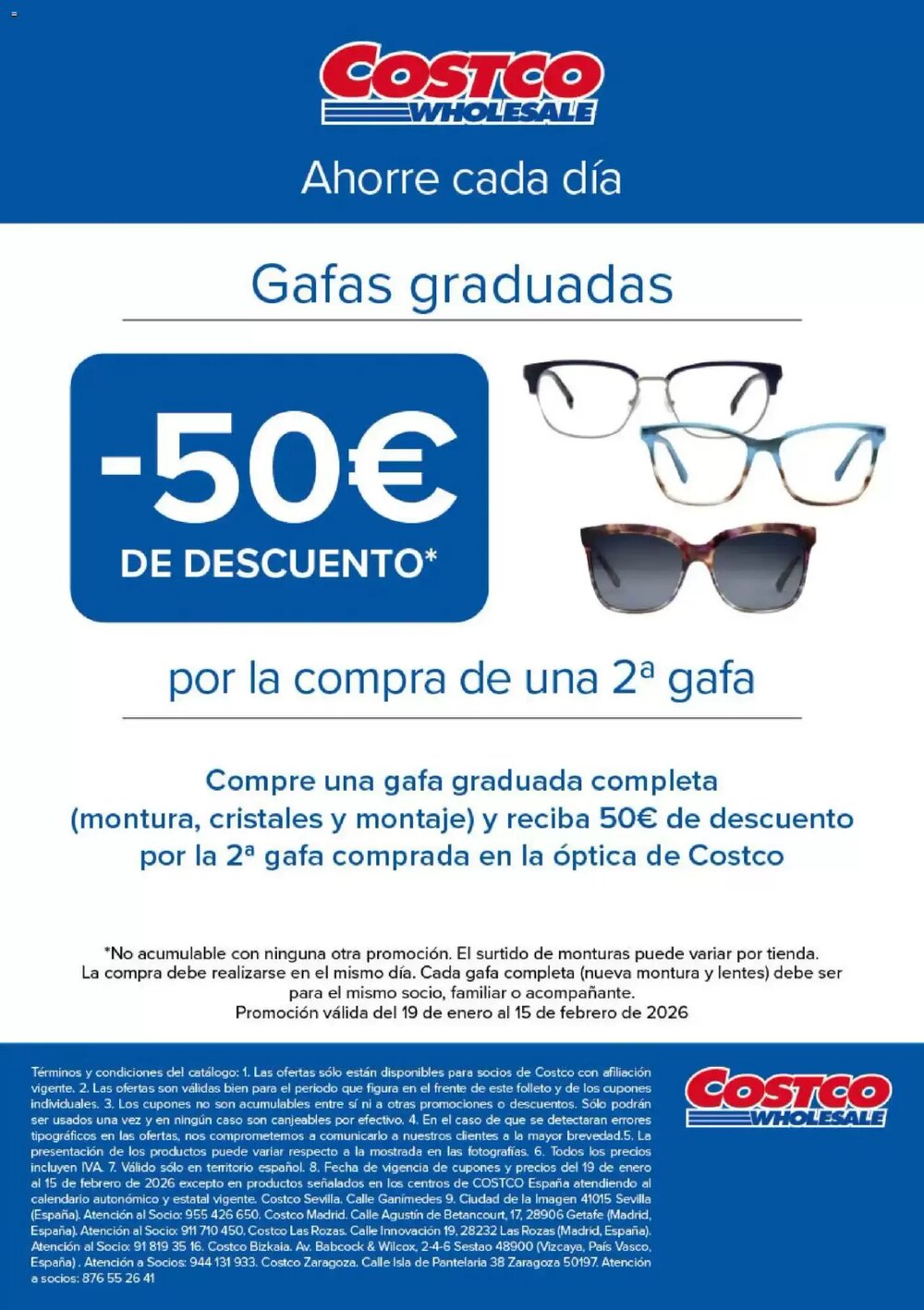 Folleto promocional de Costco válido desde el 19/01/2026 - Página 20.