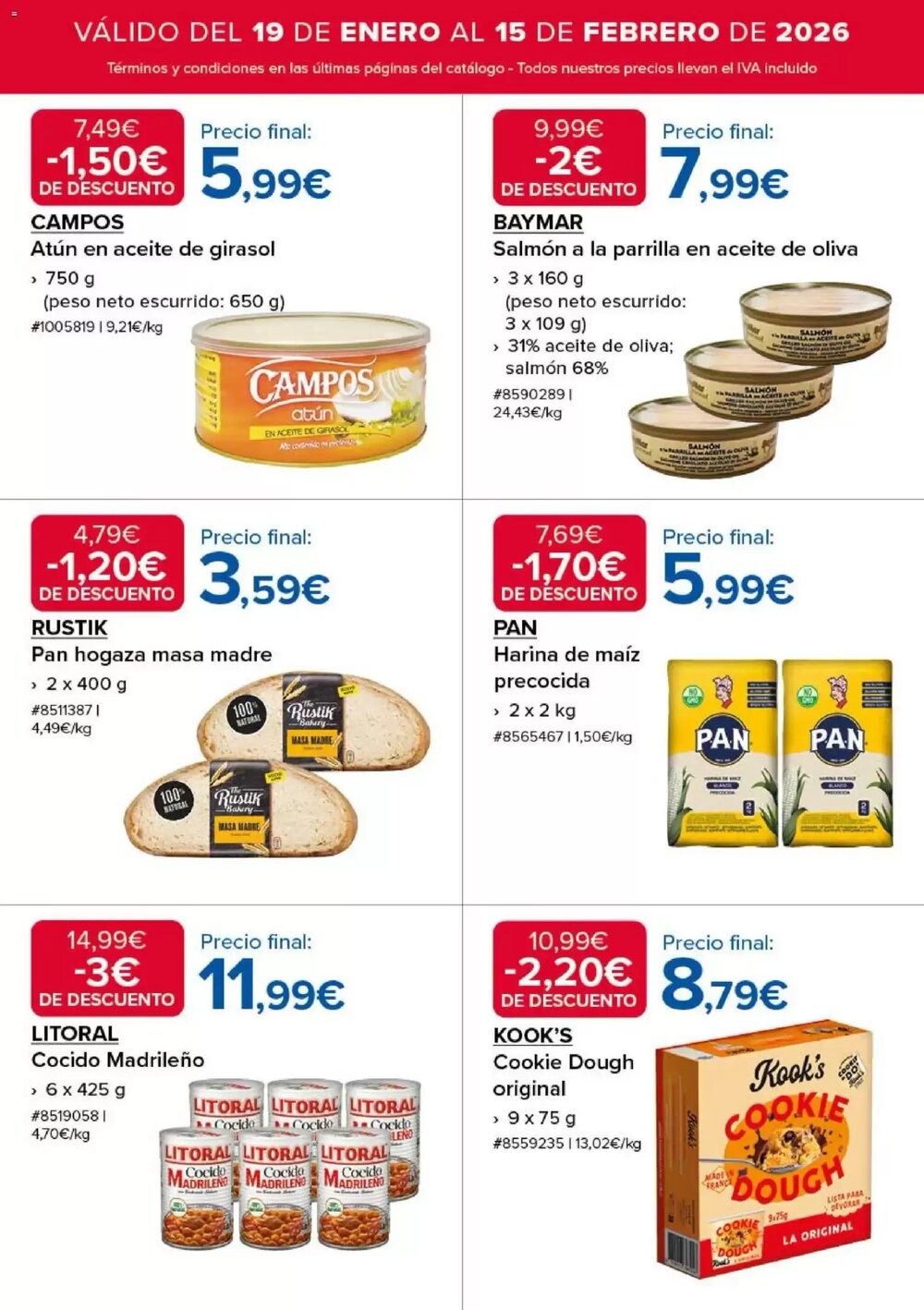 Folleto promocional de Costco válido desde el 19/01/2026 - Página 4.