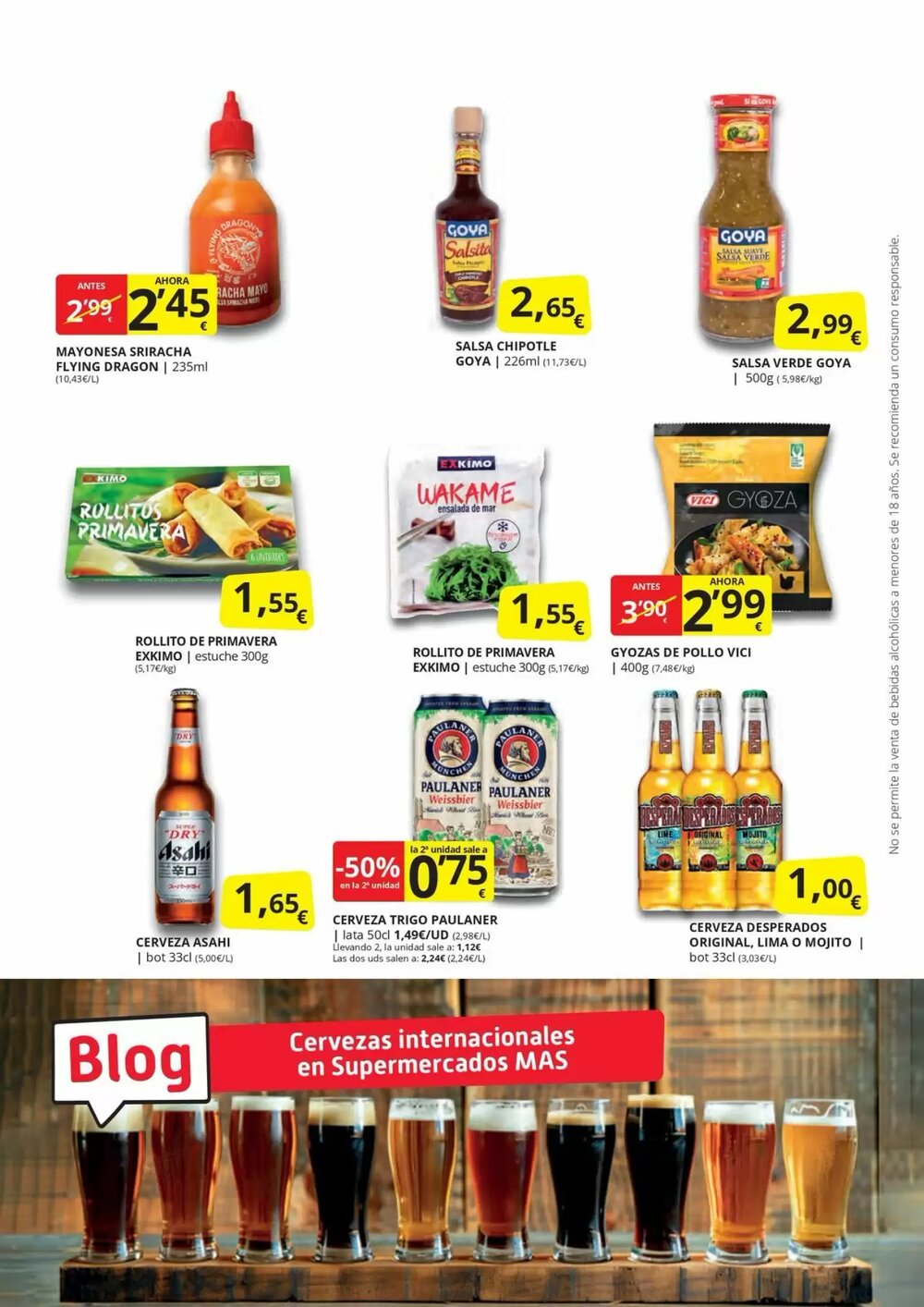 Folleto promocional de MAS válido desde el 19/01/2026 - Página 4.