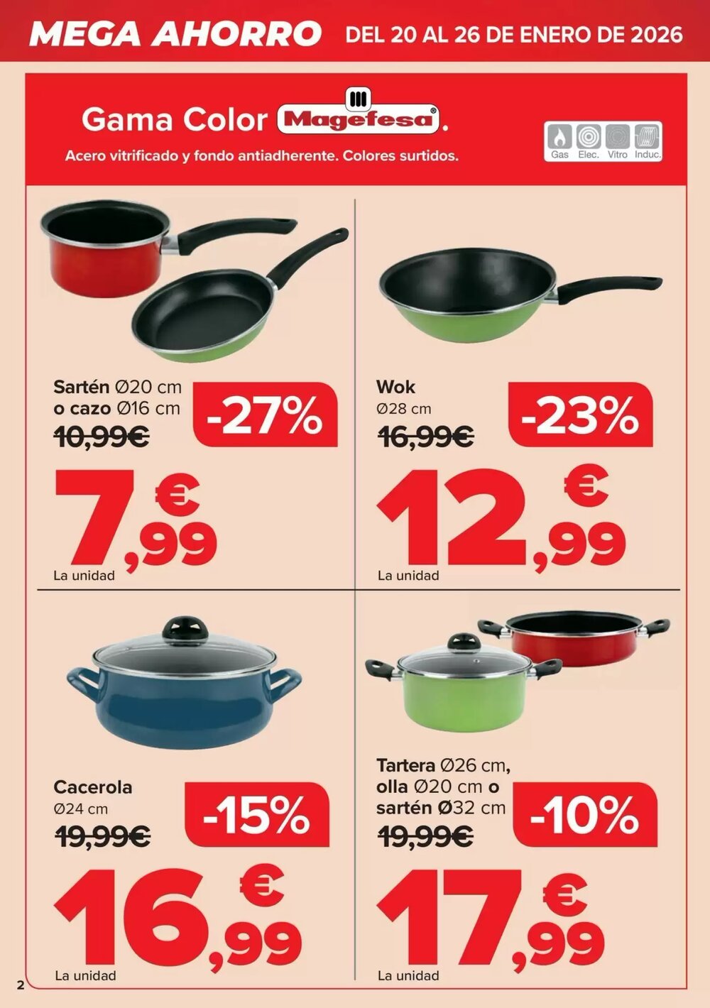 Folleto promocional de Carrefour válido desde el 20/01/2026 - Página 2.