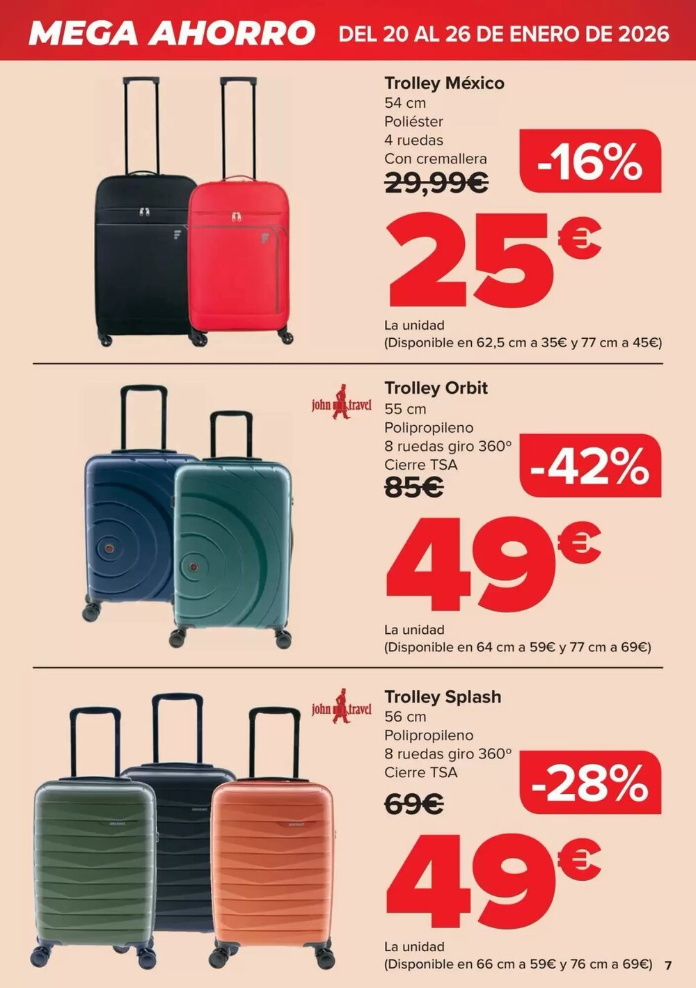 Folleto promocional de Carrefour válido desde el 20/01/2026 - Página 7.