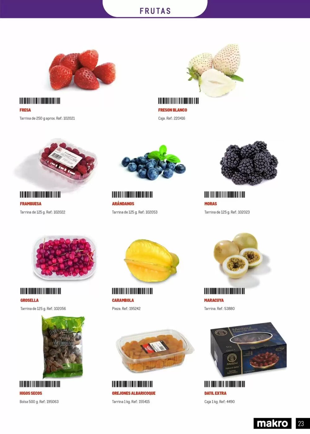 Folleto promocional de Makro válido desde el 20/01/2026 - Página 23.