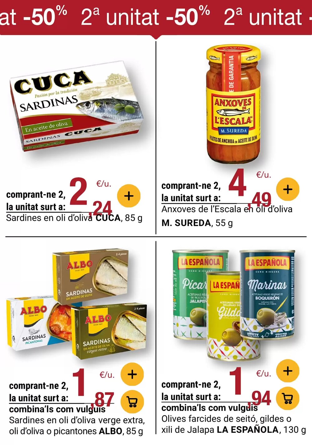 Folleto promocional de BonpreuEsclat válido desde el 20/01/2026 - Página 28.