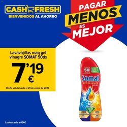 Folleto promocional de Cash Fresh válido desde el 20/01/2026 - Página 1.