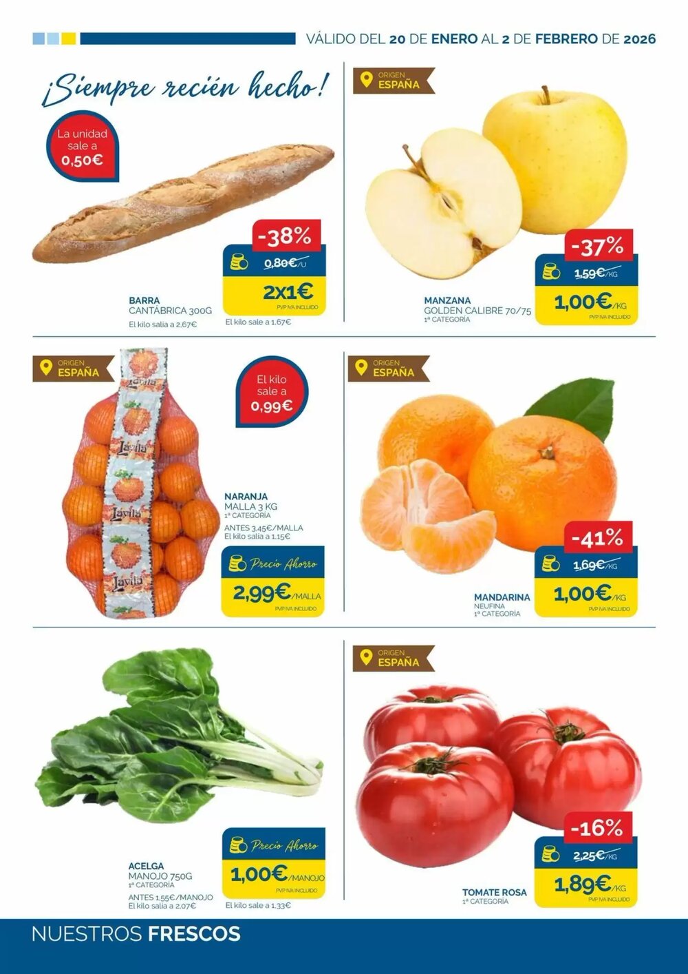 Folleto promocional de Supermercados La Despensa válido desde el 20/01/2026 - Página 3.