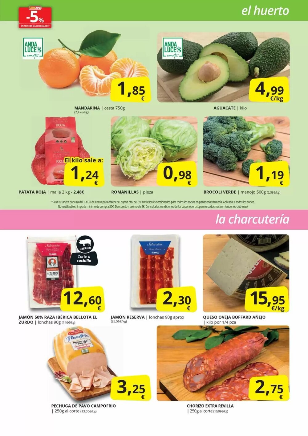 Folleto promocional de MAS válido desde el 20/01/2026 - Página 3.