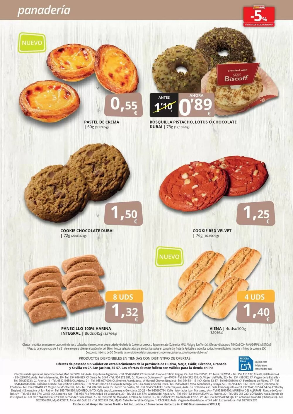 Folleto promocional de MAS válido desde el 20/01/2026 - Página 4.