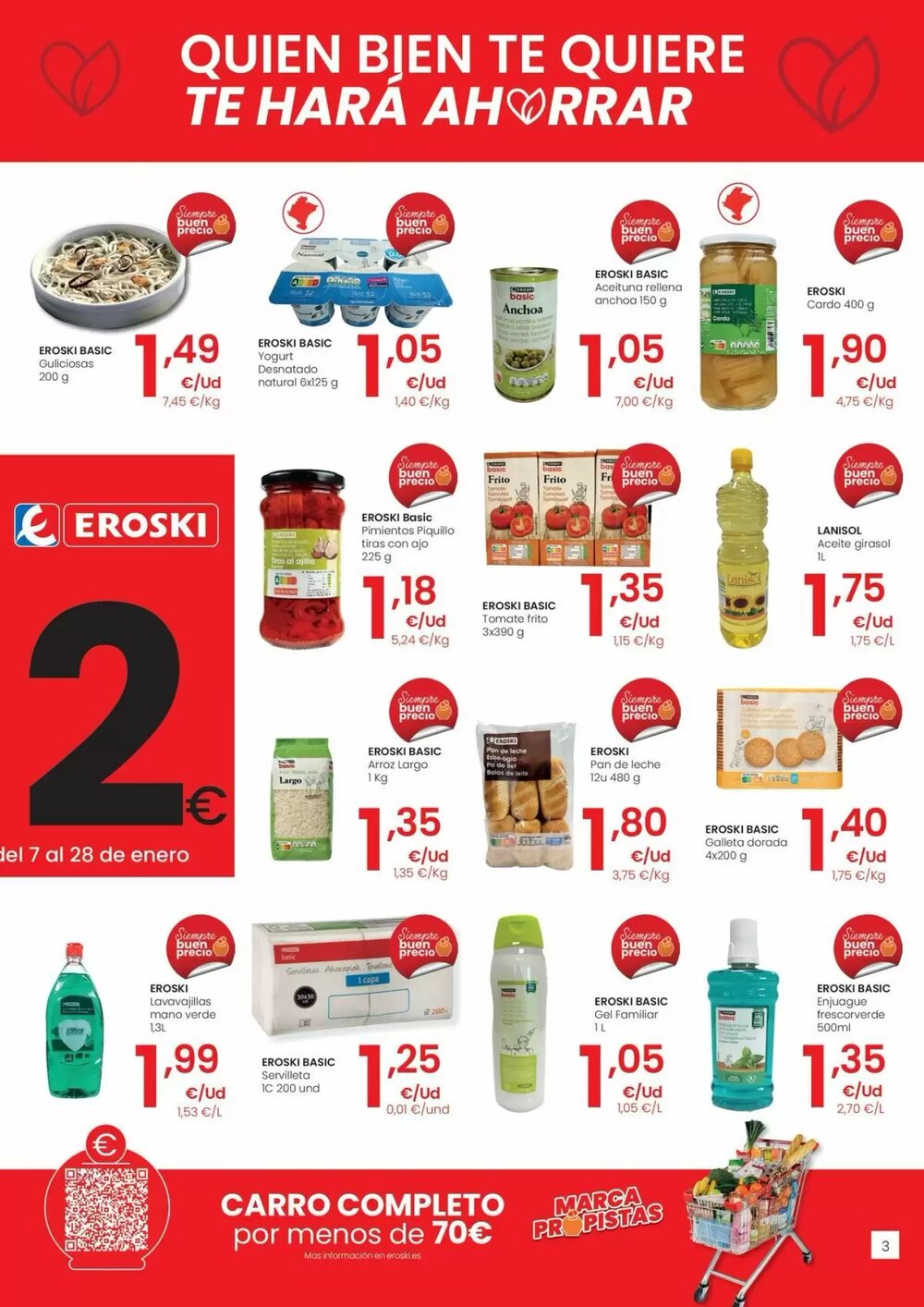 Folleto promocional de Eroski válido desde el 20/01/2026 - Página 3.