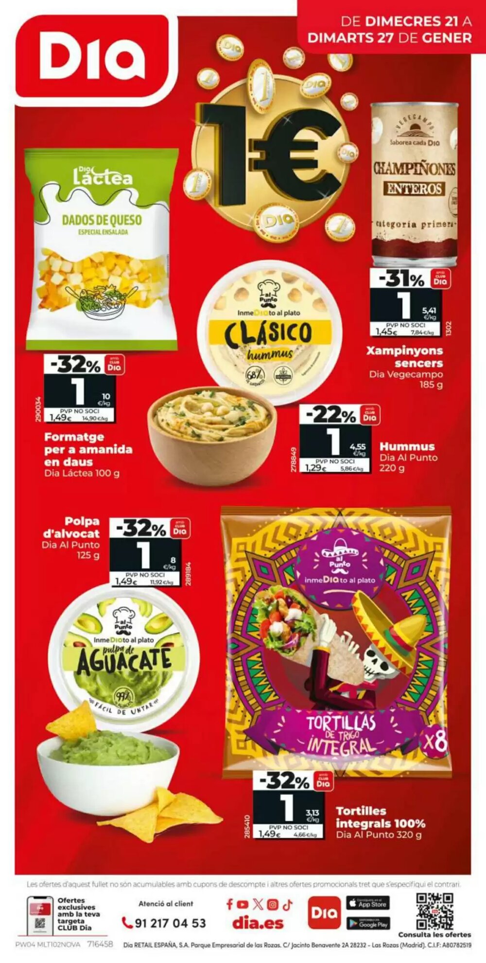 Folleto promocional de Dia válido desde el 21/01/2026 - Página 12.