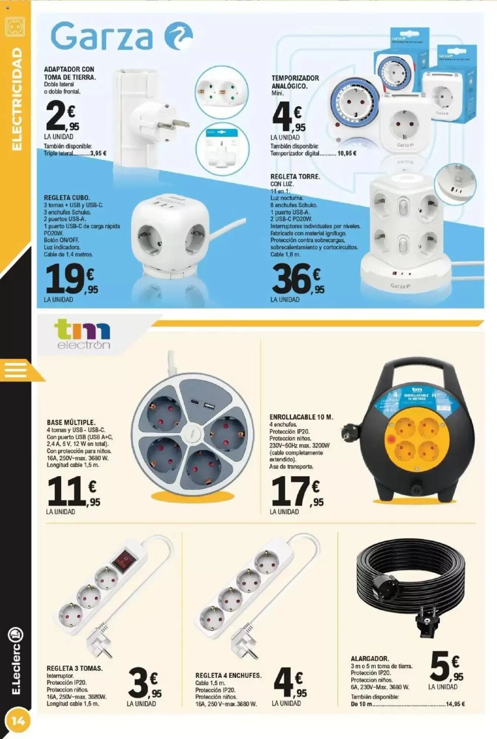 Folleto promocional de E.Leclerc válido desde el 21/01/2026 - Página 14.