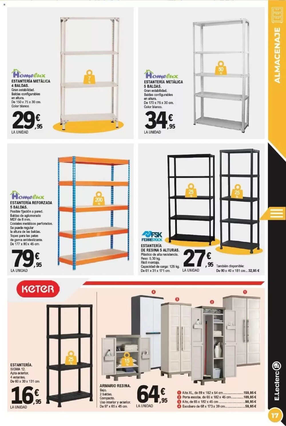 Folleto promocional de E.Leclerc válido desde el 21/01/2026 - Página 17.