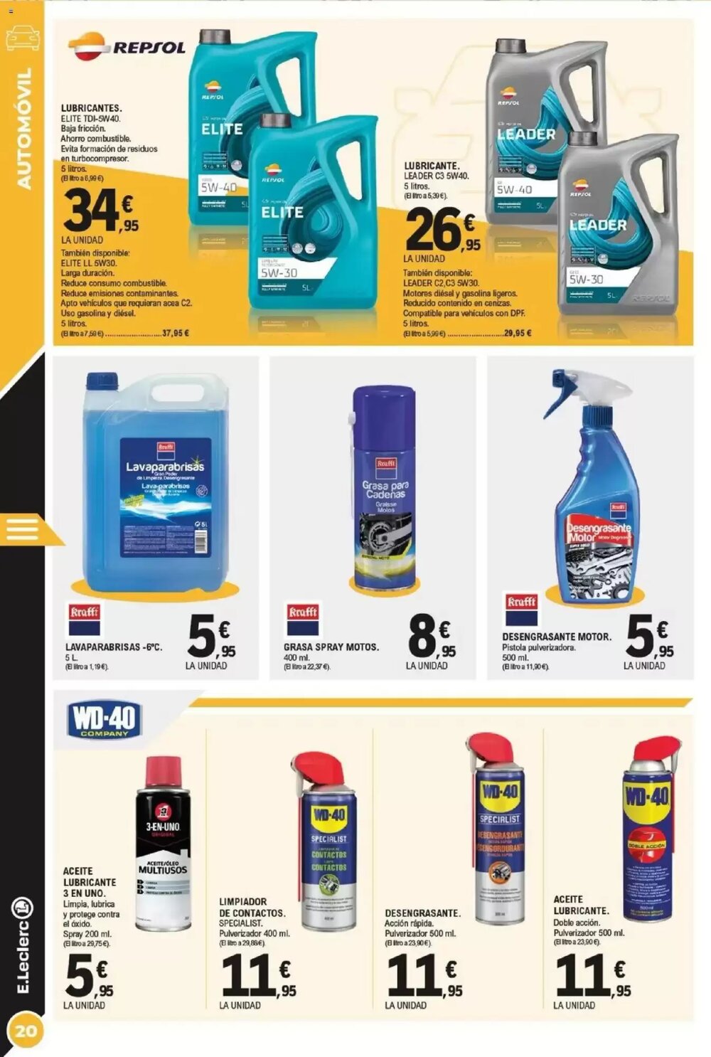 Folleto promocional de E.Leclerc válido desde el 21/01/2026 - Página 20.